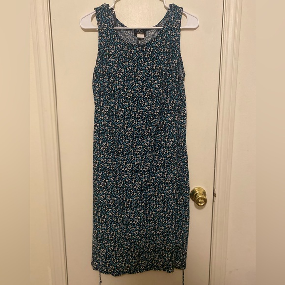 Vintage Floral Maxi Dress - Picture 1 of 4